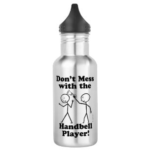 Don't Mess With The Handbell Player 532 Ml Water Bottle