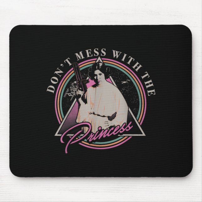 Don't Mess With The Princess +  Mouse Mat (Front)