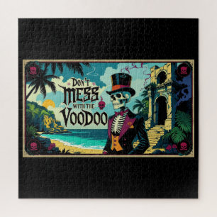Don't Mess With The Voodoo Jigsaw Puzzle