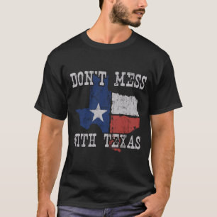 Don't Mess With Vintage Texas Longhorn Lone Star S T-Shirt
