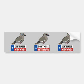 Don't Mess With WWDs Bumper Sticker