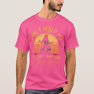 Dont Mind Me Howling Werewolf Full Moon Halloween T-Shirt