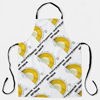 Don't Mind Me I'm Just In The Shadow Zone Apron