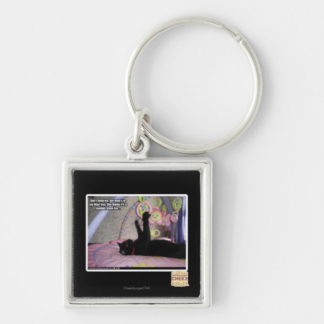 Don't Mind Me Key Ring (Front)