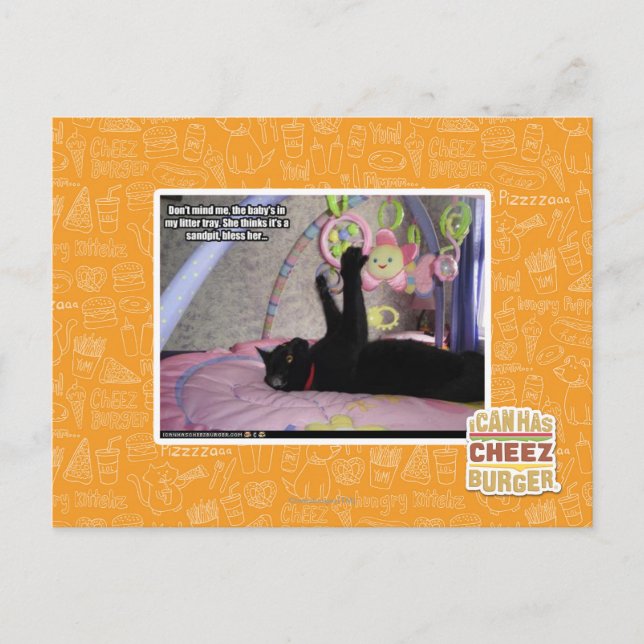 Don't Mind Me Postcard (Front)