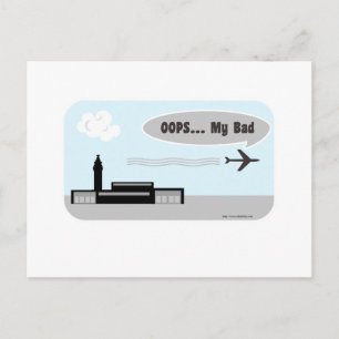 Don't Miss the Airport Postcard