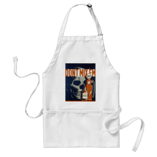 Don't Mix 'em - 1936 Standard Apron (Front)
