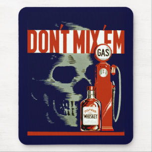 Don't Mix Em Mouse Mat