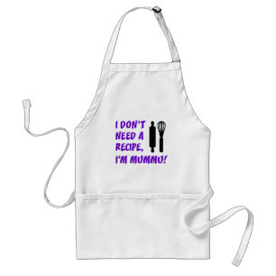 Don't Need A Recipe Mummu Finnish Grandmother Standard Apron