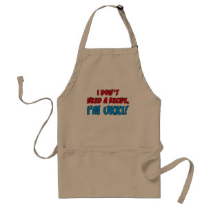 Don't Need A Recipe Ukki Standard Apron