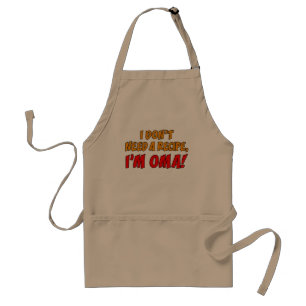 Don't Need Recipe Oma Standard Apron
