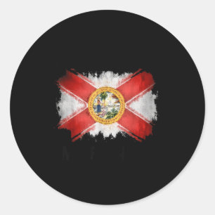 Don't New York My Florida Classic Round Sticker