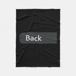 Don't New York My Florida On Back  Fleece Blanket
