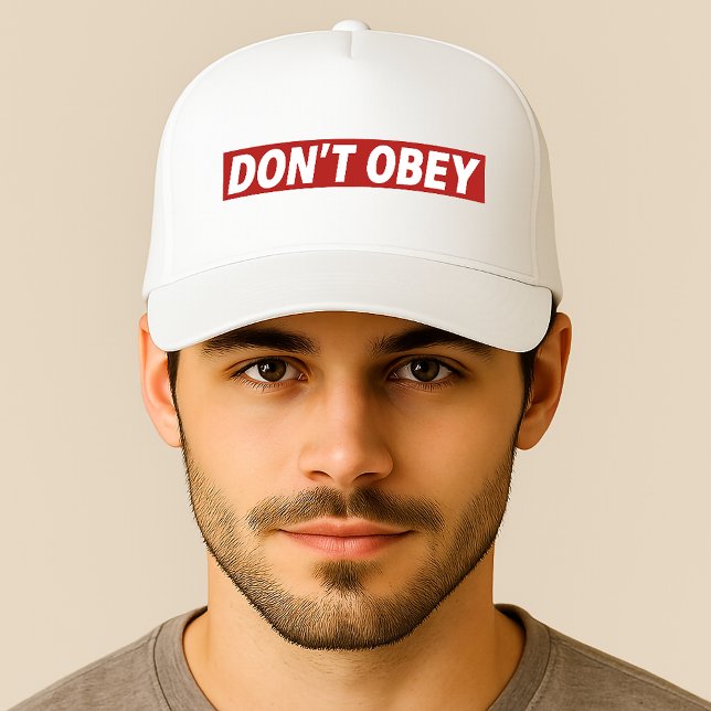 Don't Obey Portland Frog Protest Trucker Hat (Creator Uploaded)