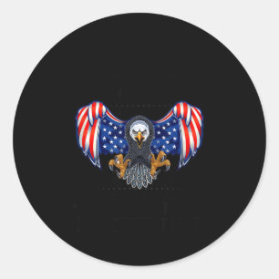 Don't Off Old People The Older We Get Eagle & Classic Round Sticker