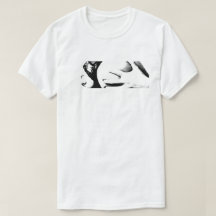 Don't Oppress the Booty T-Shirt B&W