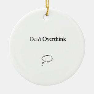Don't Overthink Ceramic Tree Decoration