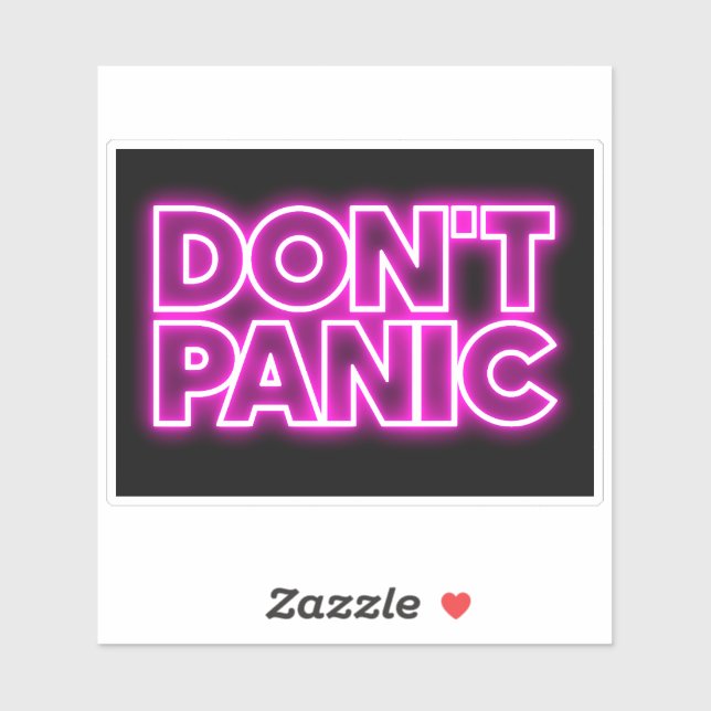 Don't Panic (Sheet)