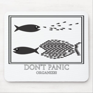 Dont' Panic be Organise! Mouse Mat
