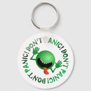 don't panic bug key ring