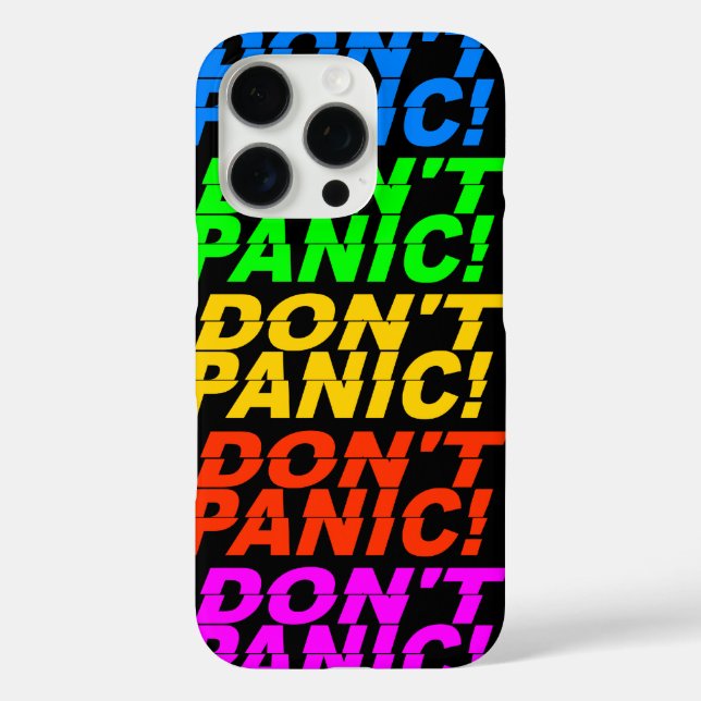 DON'T PANIC! iPhone 4 Case-Mate Case (Back)