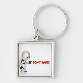 DON'T PANIC KEYCHAIN