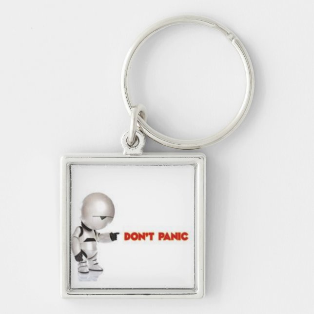 DON'T PANIC KEYCHAIN (Front)