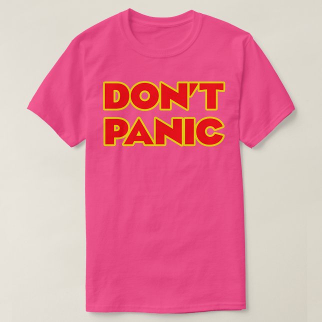 Dont Panic Kids T-Shirt (Design Front)