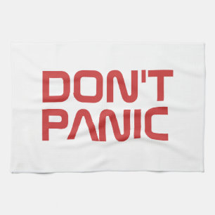 Don't Panic Kitchen Towel
