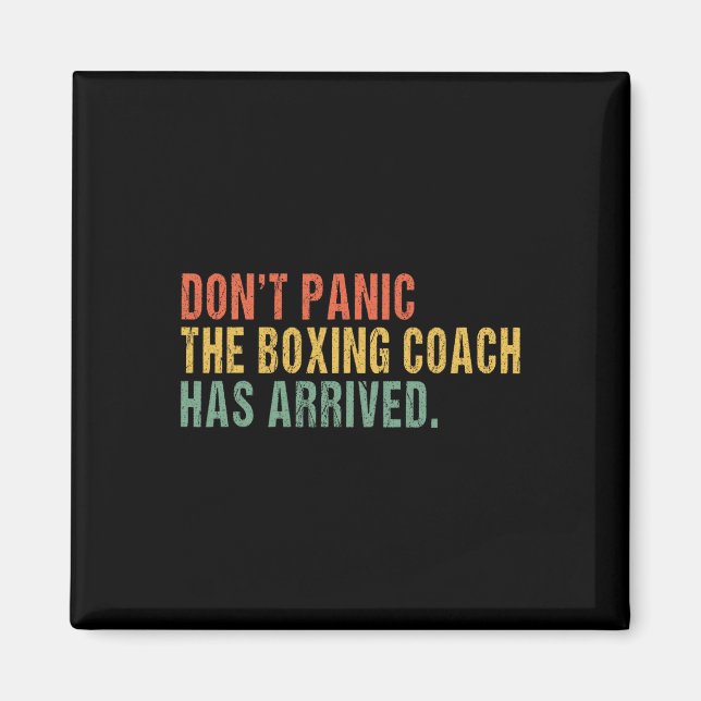 Don't Panic  Magnet (Front)