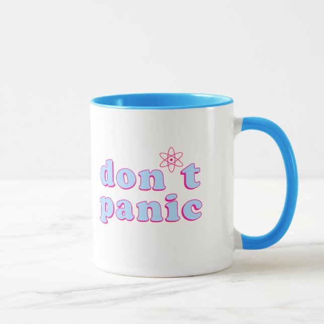 Don't Panic Mug (Right)