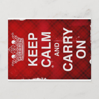 Don't panic.... postcard