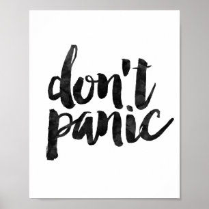 Don't Panic Poster
