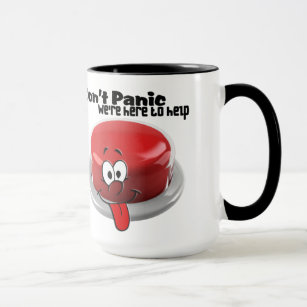 Don't Panic Ringer Mug
