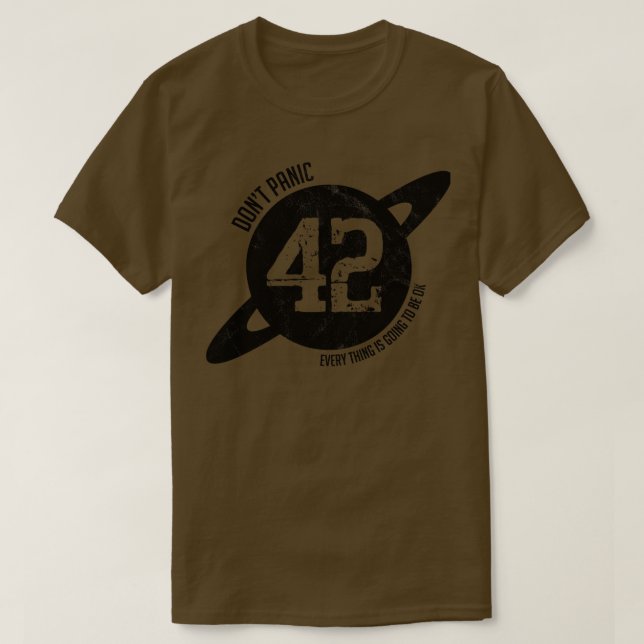 Dont Panic T-Shirt (Design Front)