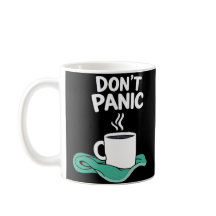 Don't Panic with towel 