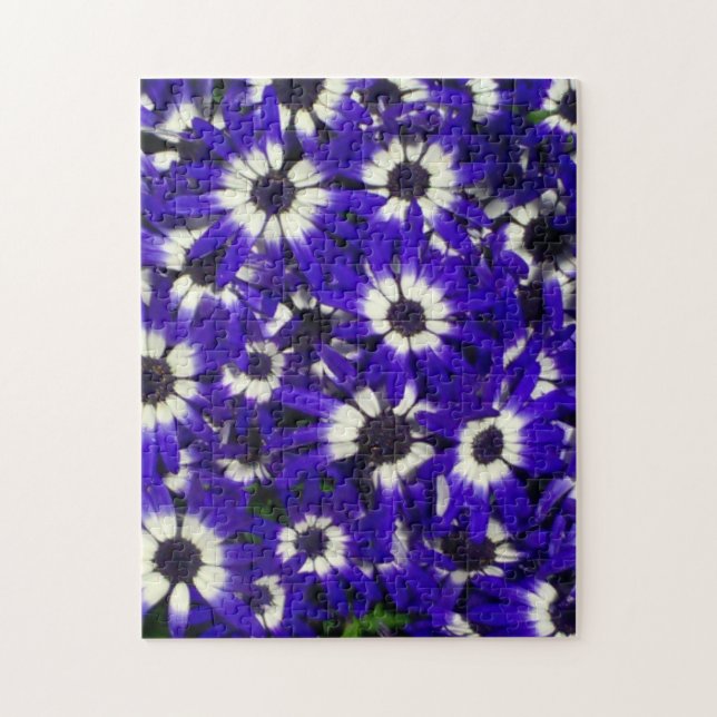 Don't Pick Blue Flowers Puzzle (Vertical)