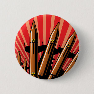 DON'T! Please No More War 6 Cm Round Badge