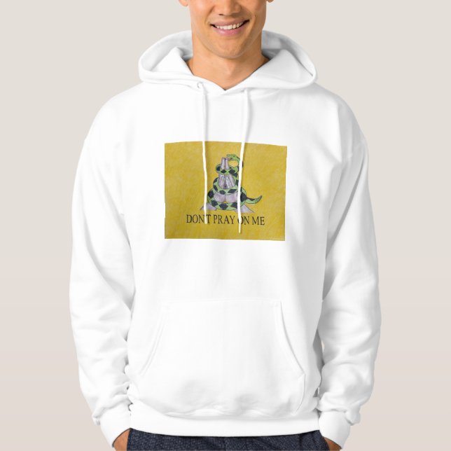 Don't Pray On Me Men's Hoodie (Front)
