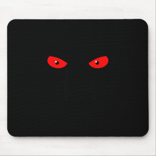 Don't Push My Buttons_ Red Eyes _ Sarcastic Attitu Mouse Mat