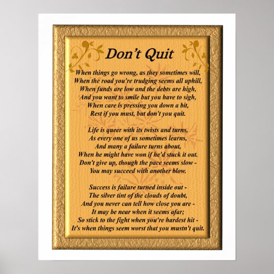 dont quit poem meaning