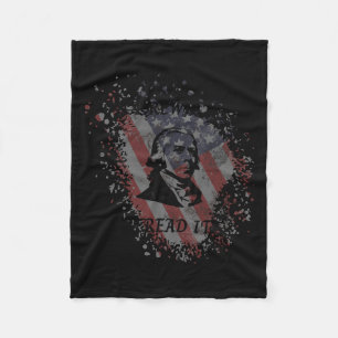 Don't Rewrite It Fleece Blanket