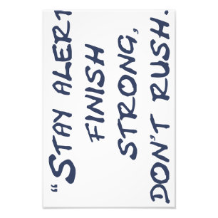 Dont Rush Poster