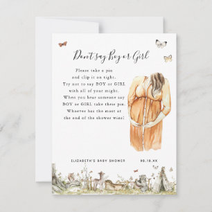 Don't Say Boy Or Girl   Baby Shower Game