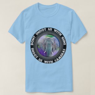 Don't Shoot Us Elephant Bull T-Shirt