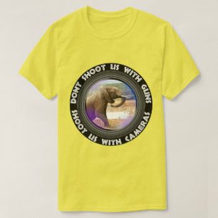 Don't Shoot Us Elephant Rising T-Shirt