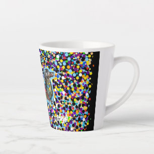 Don't Shop Adopt Dachshund Latte Mug