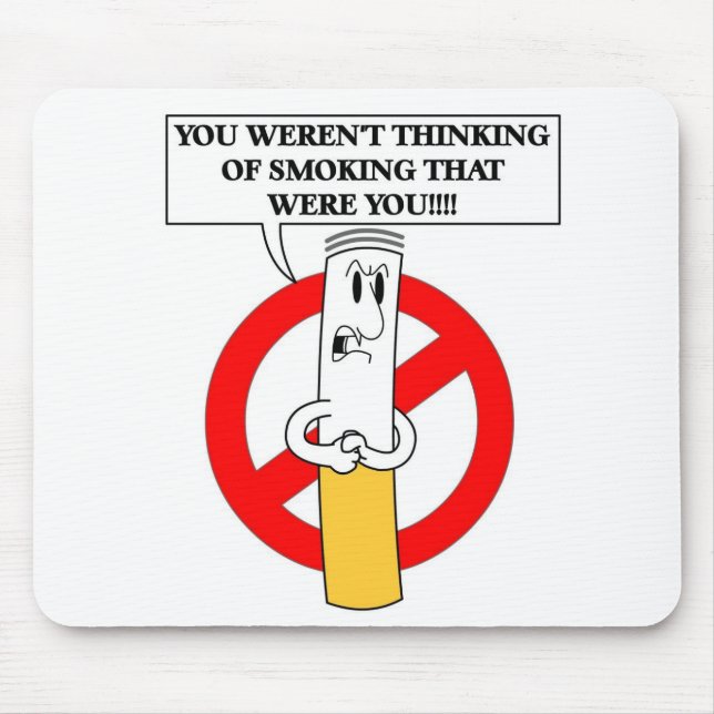 don't smoke it mouse mat (Front)