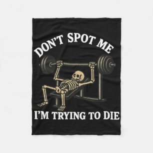 Don't Spot Me3 Fleece Blanket