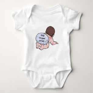 Don't Squeeze the Cheeks Baby Bodysuit